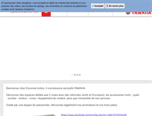 Tablet Screenshot of essonne-motos.fr
